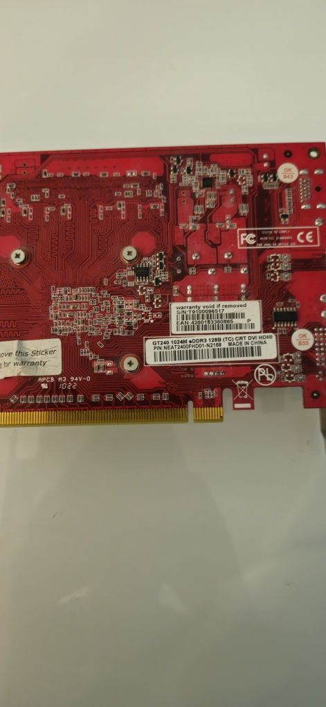 Karta graficzna Gainward GF GT240 DDR3 1024MB
