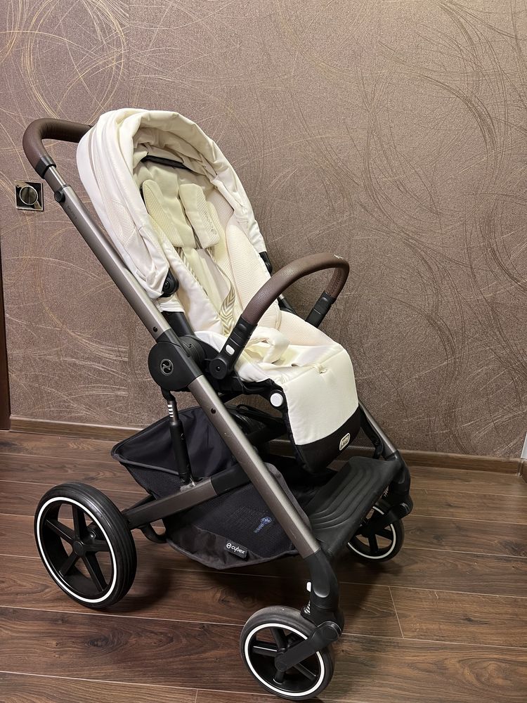 коляска 2 в 1 Сybex Balios S Lux Seashell Beige 2024