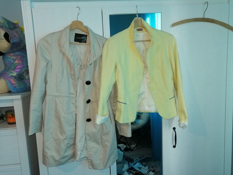 Wyprzedaż szafy - zestaw ubrań damskich r. S