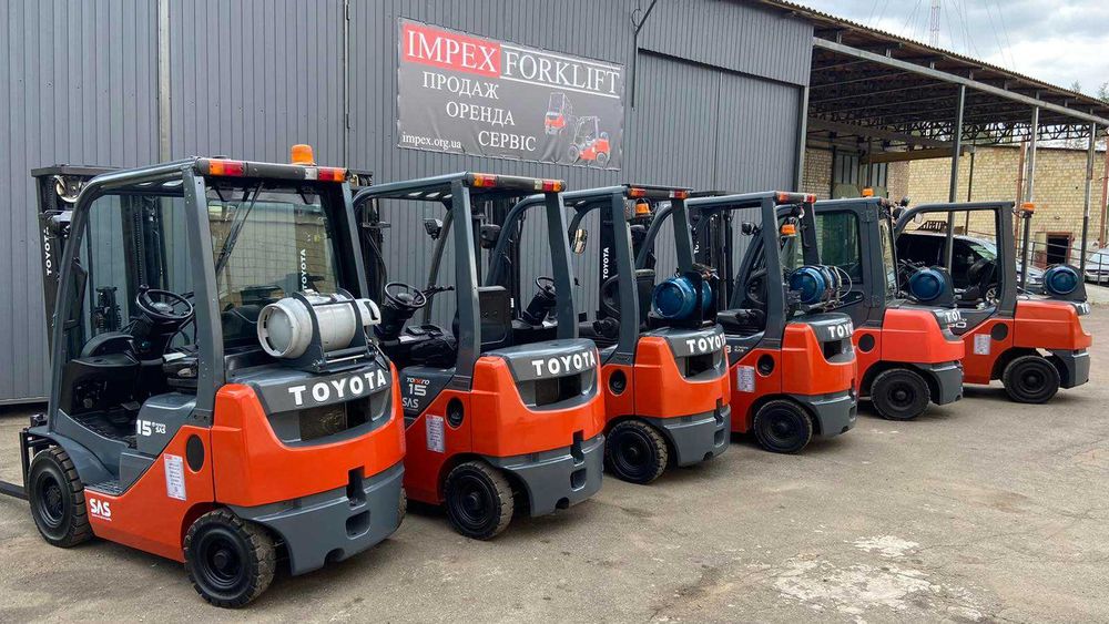 Газовий навантажувач TOYOTA 02-8FGF25, 2017рік, підйом-3.3м, погрузчик