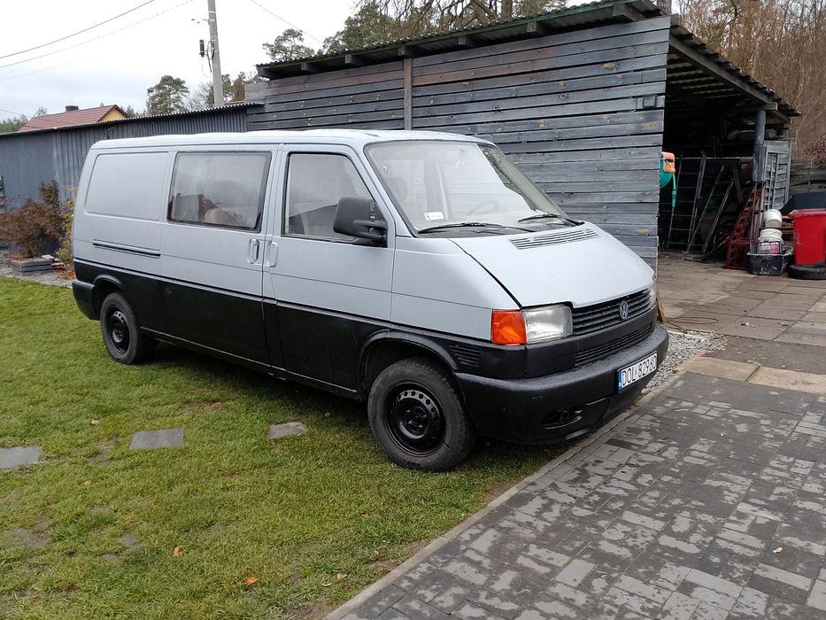 TRANSPORTER T4 zarejestrowany hak 5osobowy kamper 2.5tdi 102K bez rdzy