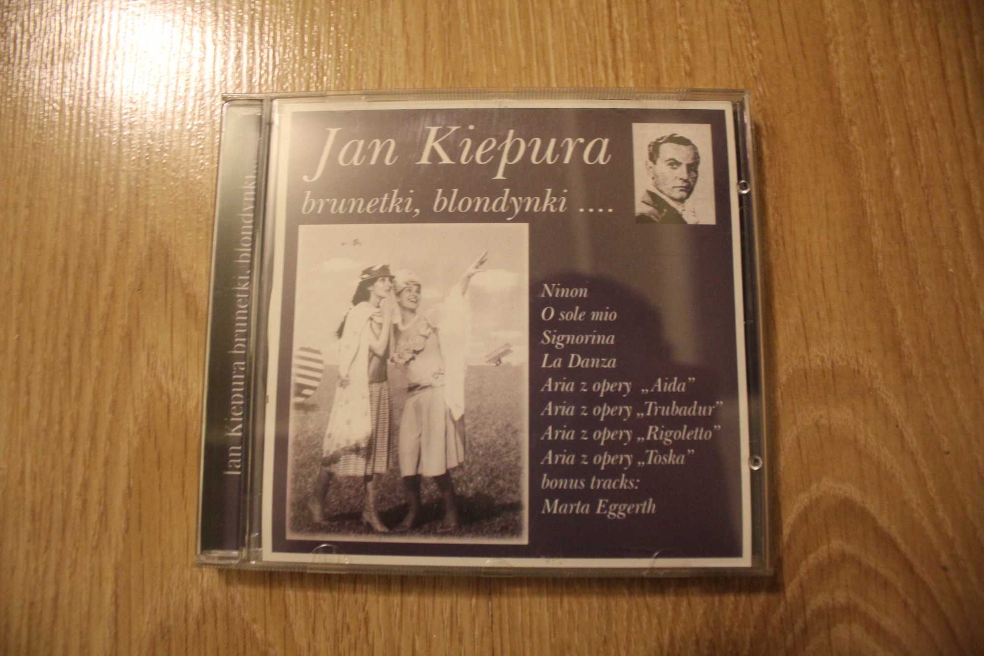 Jan Kiepura "brunetki, blondynki" Płyta CD