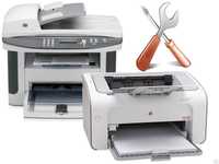 Заправка ремонт лазерных принтеров. Ремонт струйных принтеров. Настрой