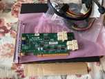 Контроллер 4x U2 NVME Supermicro AOC-SLG3-4E4R 12.8GB/s PCIe 3.0 x16