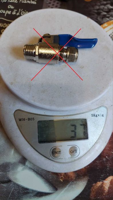 Дренажный хомут, шаровой кран тройник 3/8 (1/2) фильтр для воды, осмос