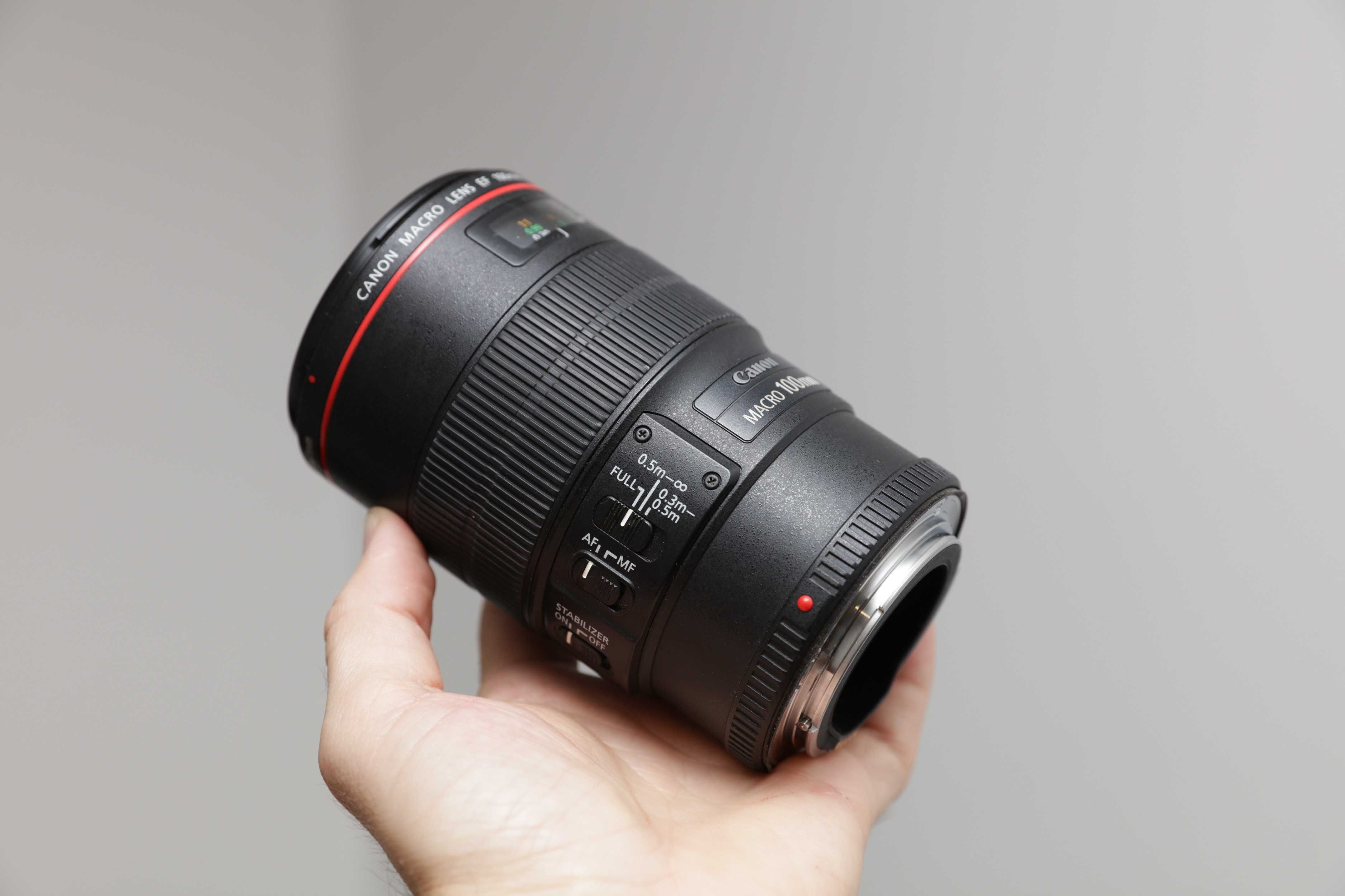 Lente Canon EF 100mm f2.8 L IS USM | Macro 1:1