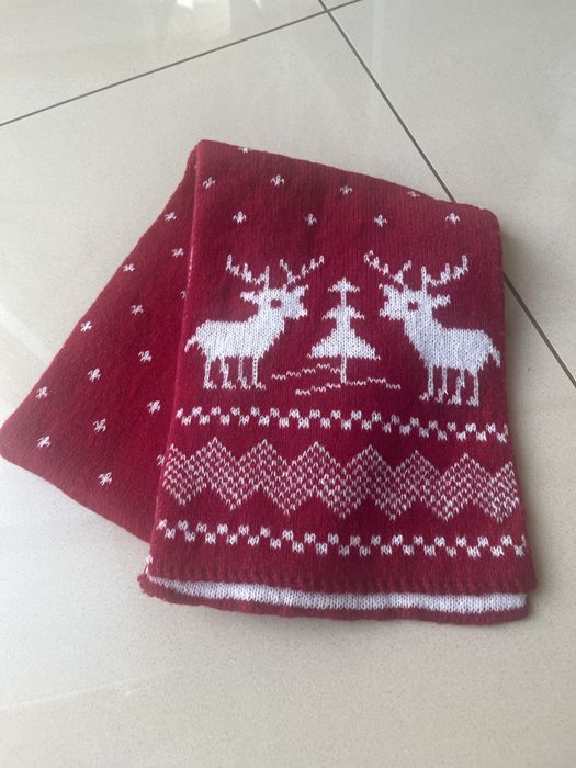 Nowy szal swiateczny prezent