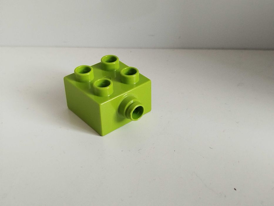 Klocki Lego Duplo 22881 - uchwyt, zielony, limonkowy