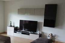 Conjunto de móveis Tv (Ikea Besta)