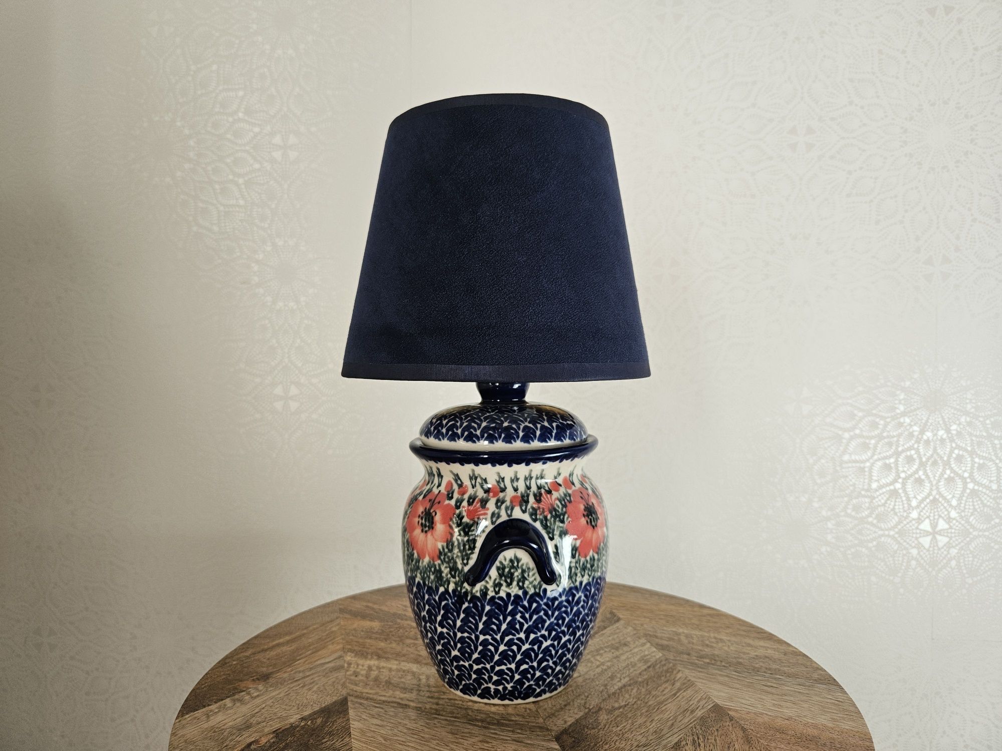 Lampa ceramiczna Bolesławiec