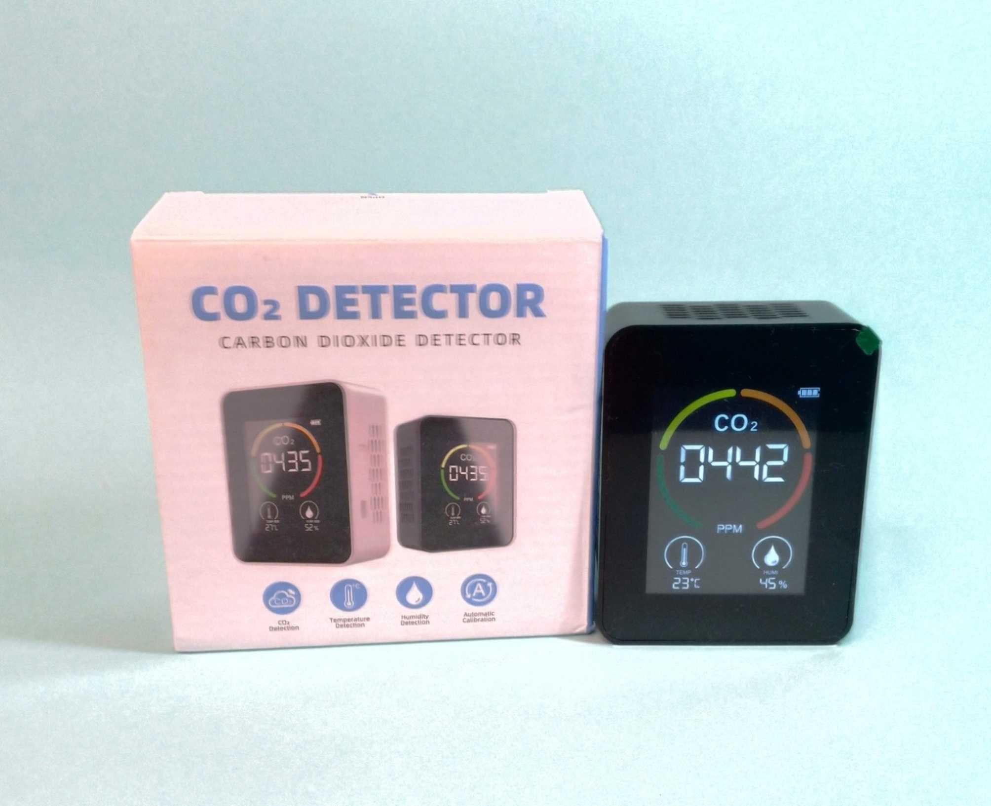Датчик анализатор детектор CO2 углекислого газа гигрометр термометр