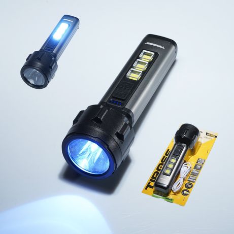 Ручний ліхтарик + лампа для кемпінгу (2 в 1) TIROSS TS-2201