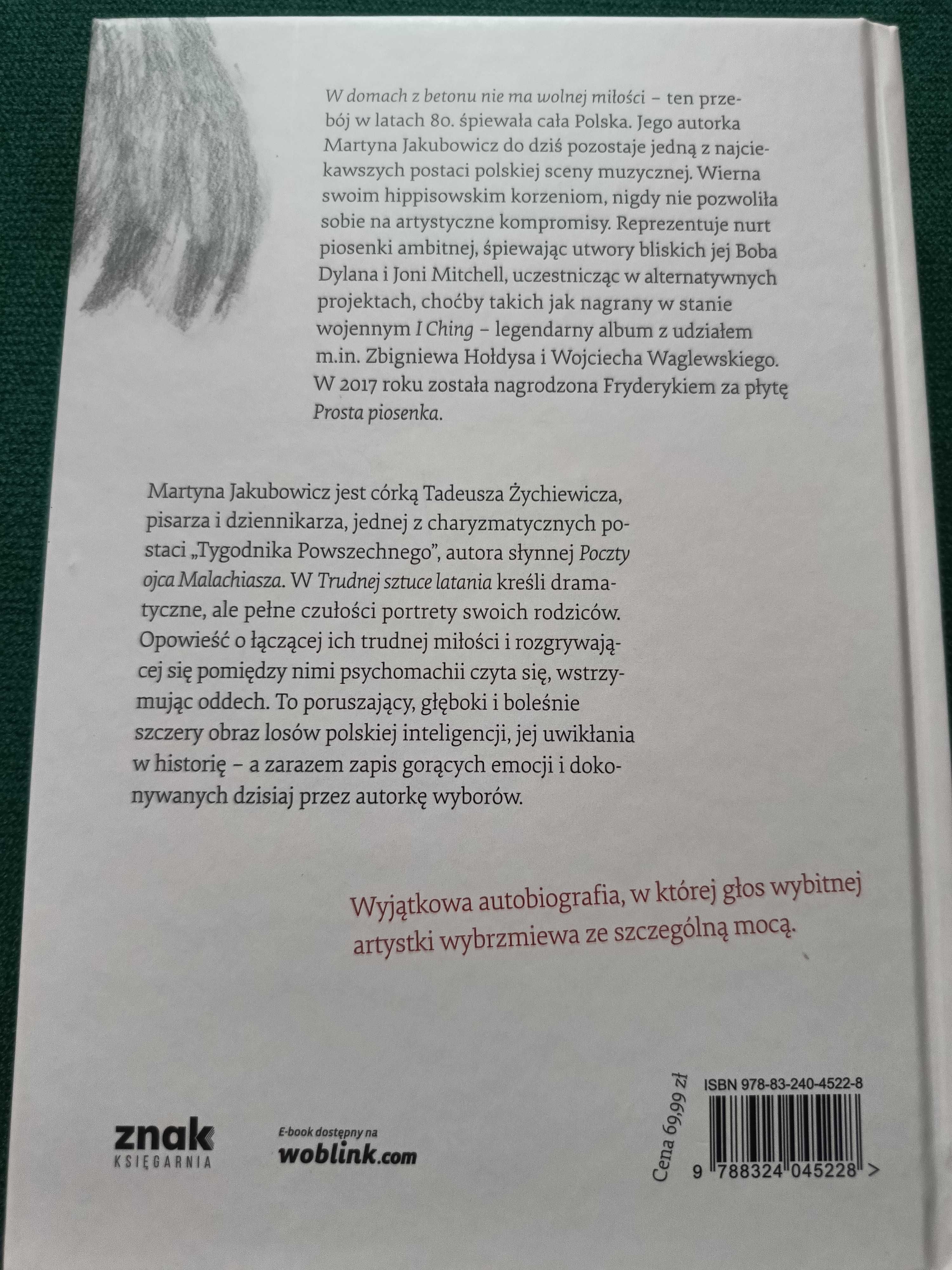 Martyna Jakubowicz "Trudna sztuka latania"
