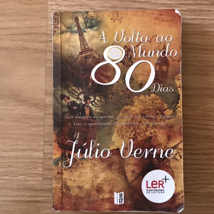 Livro “Volta ao Mundo em 80 dias”