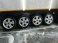 Колеса 235/55/R18 5/112 скати практично нові літні HANKOOK