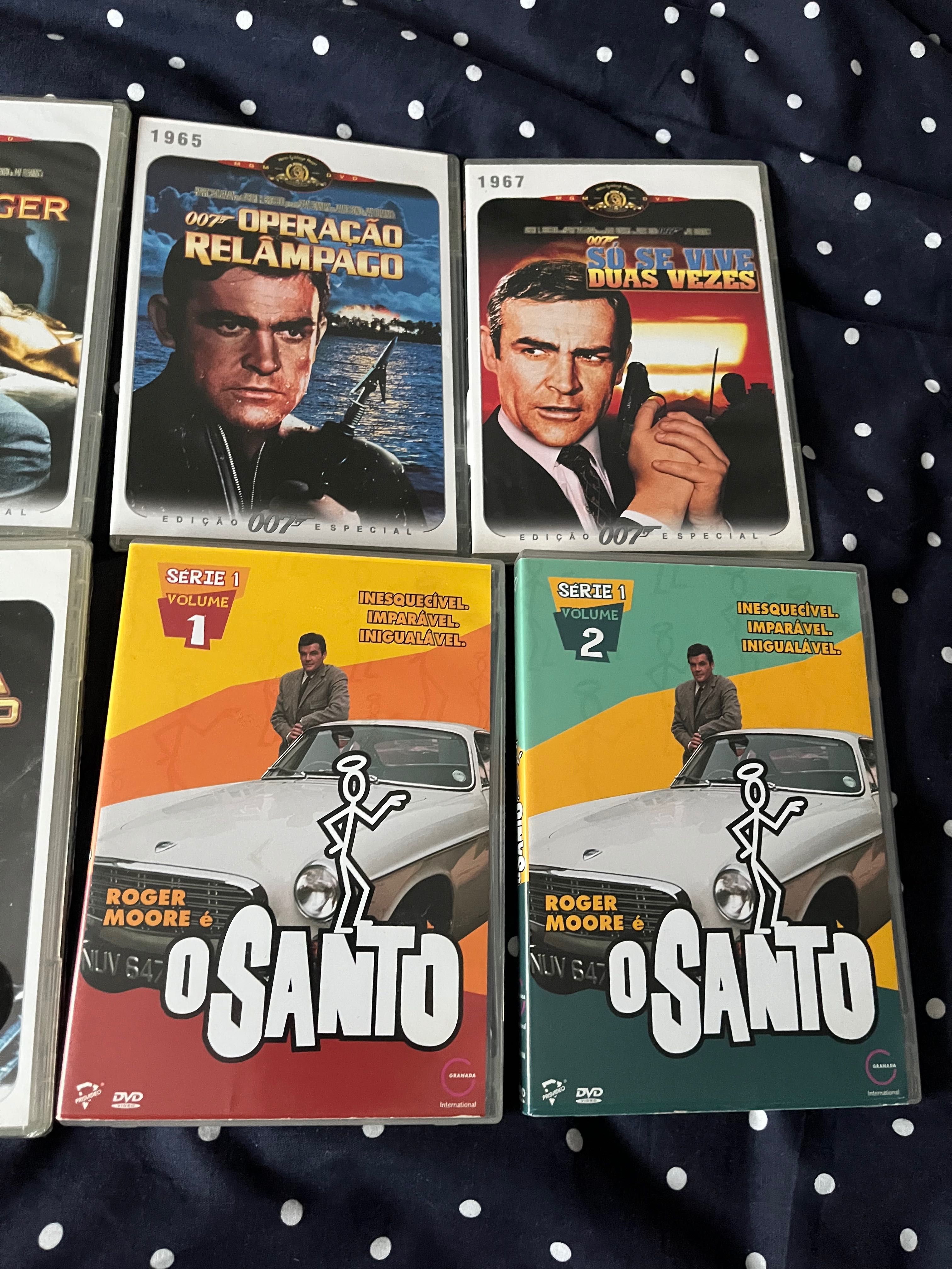 LOTE 8 DVDs 007 JAMES BOND