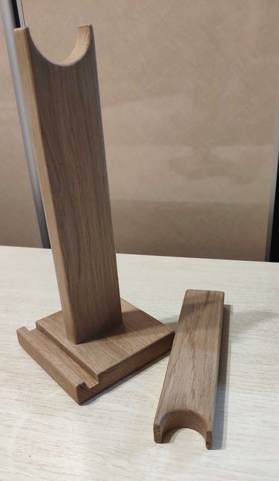 Подставка для наушников (дерево, 2 стойки)