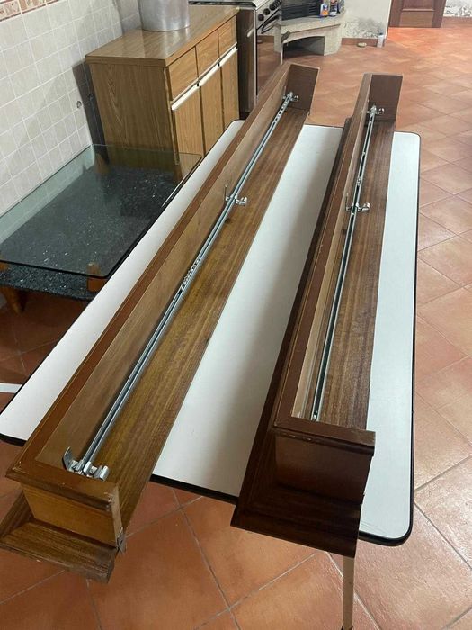 Sanefas de Madeira para cortinados