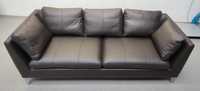 Sofa Stockholm skóra seglora dark brown nowa