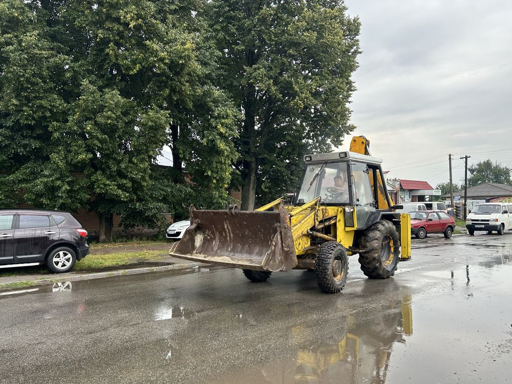 Надаю послуги екскаватора JCB Водій, роботи, вигруз, завантаження