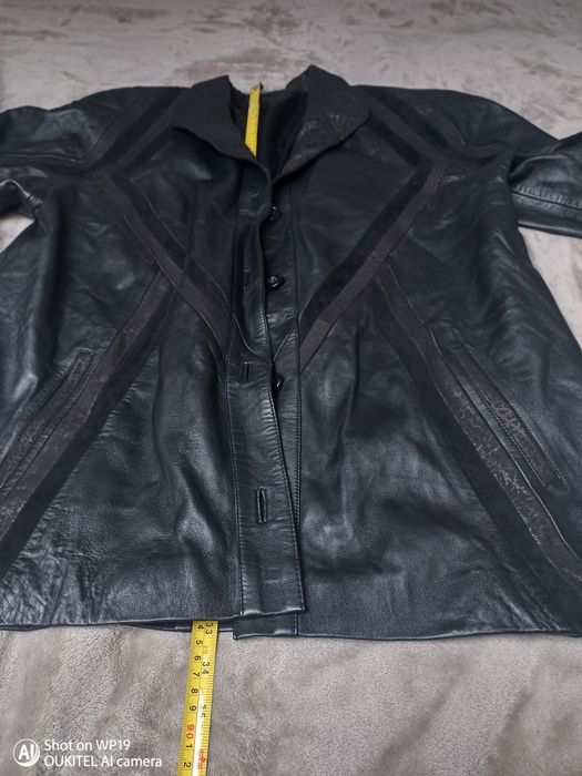 OKAZJA TANIO kurtka skórzana damska 44/46