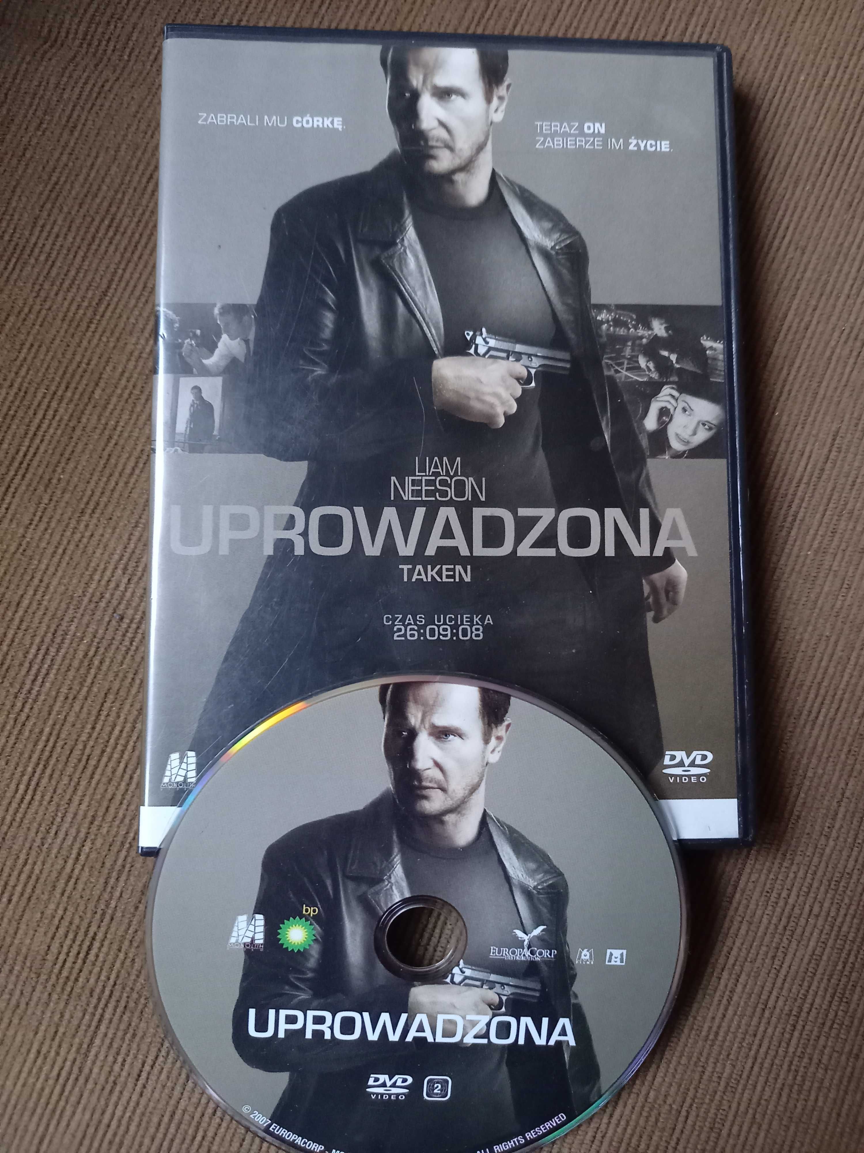 Uprowadzona Taken Liam Neeson DVD film akcji sensacyjny