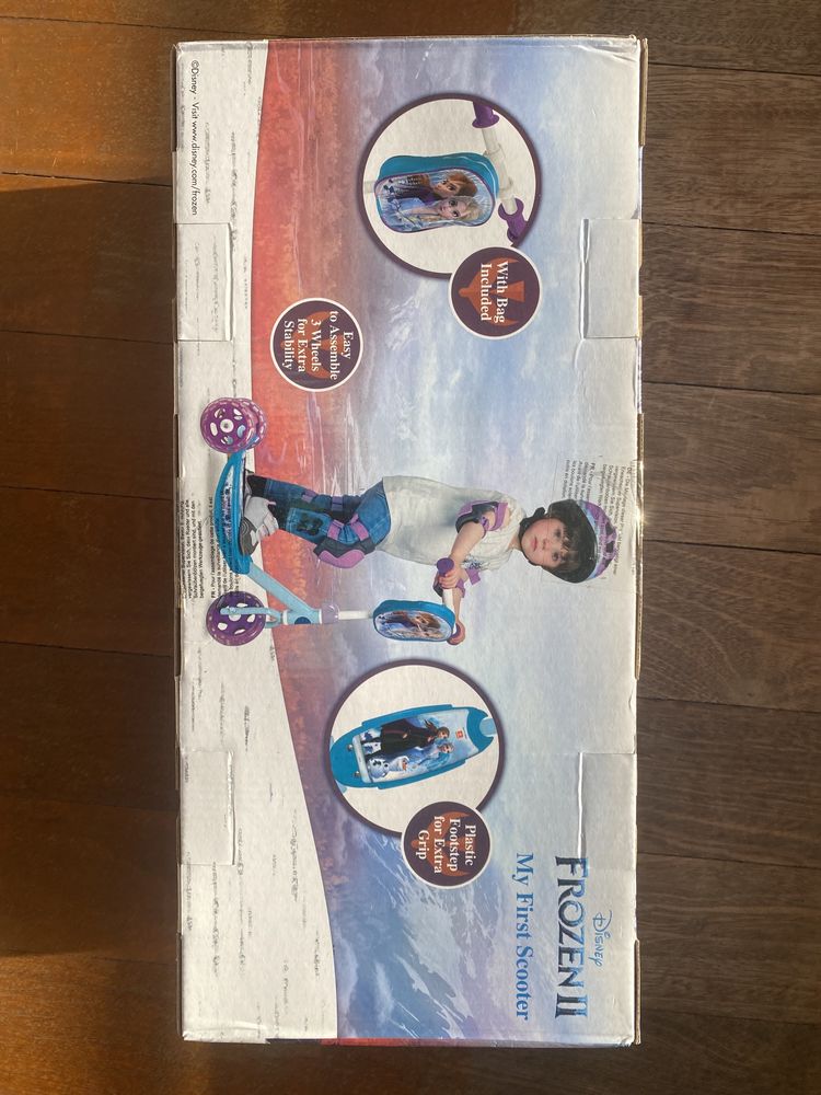Trotinete 3 rodas frozen
