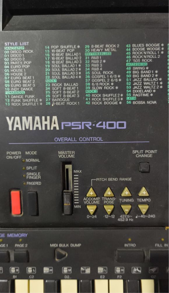 Keyboard Yamaha PSR-400