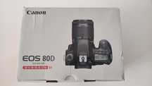 Kit Canon 80D + Lente EF-S 18-55 IS STM