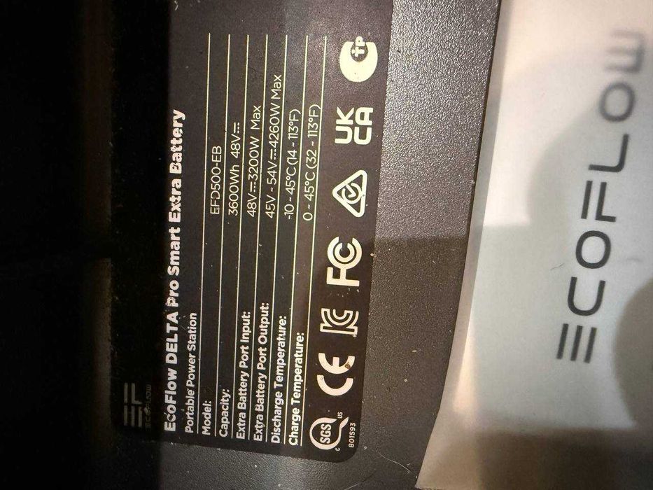 Додаткова батарея EcoFlow Delta Pro Extra Battery