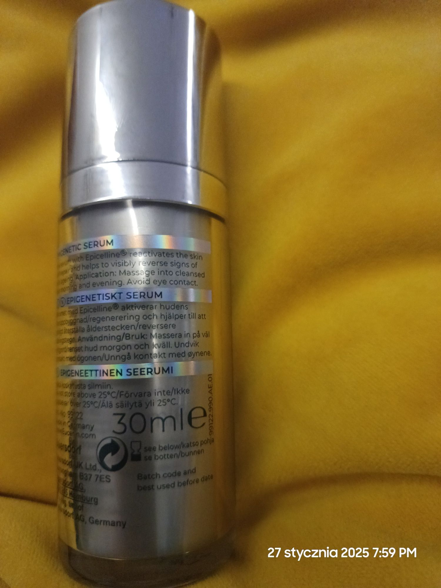 Eucerin Hyaluron-Filler Epigenetic Serum 30 ml nowa