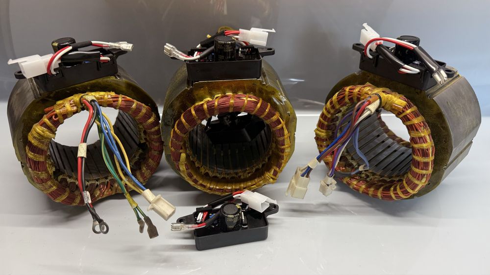 Przezwajanie przewijanie silników elektrycznych pomp prądnic agregatów