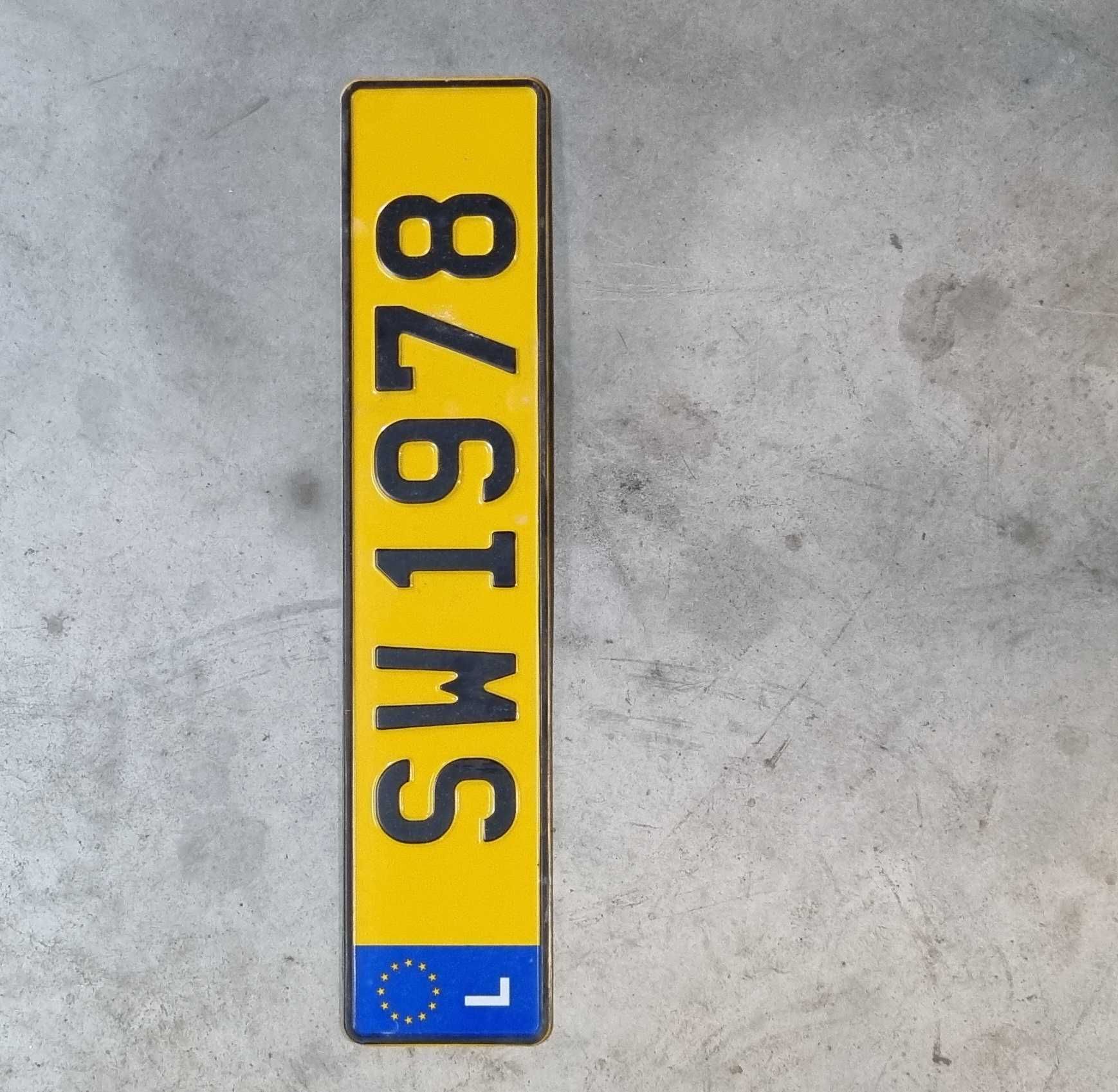 Tablica rejestracyjna Luxemburg