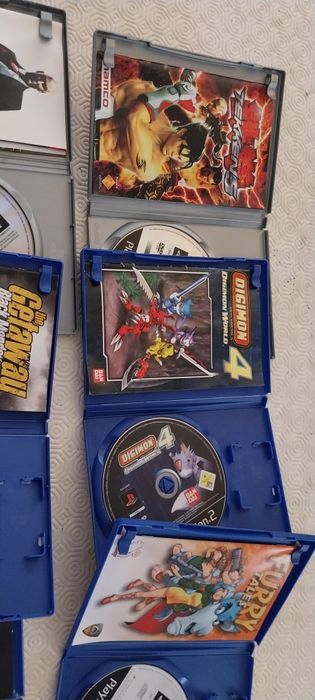 Lote 8 Jogos PS2 – Luta, Ação e Aventura (completos)