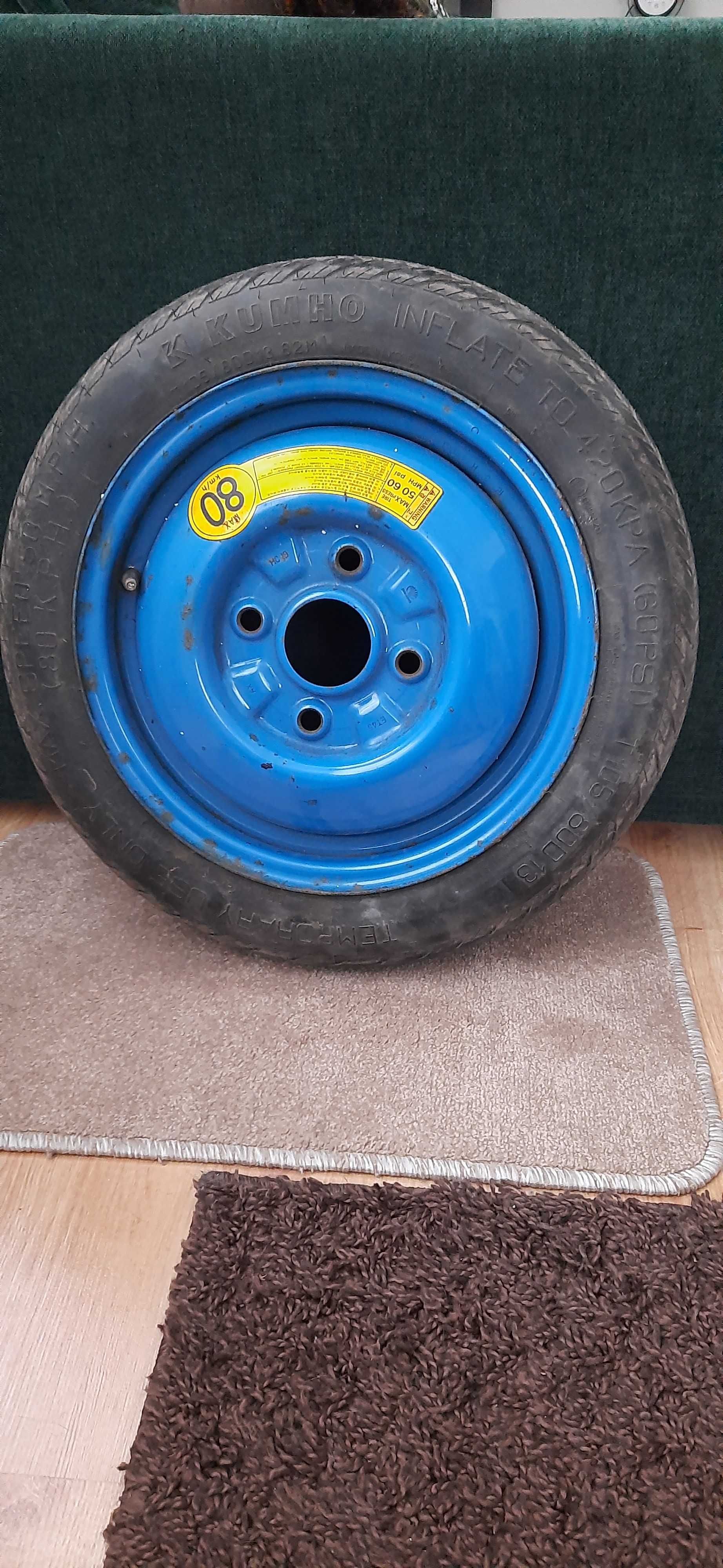 Koło zapasowe, dojazdowe CHEVROLET MATIZ