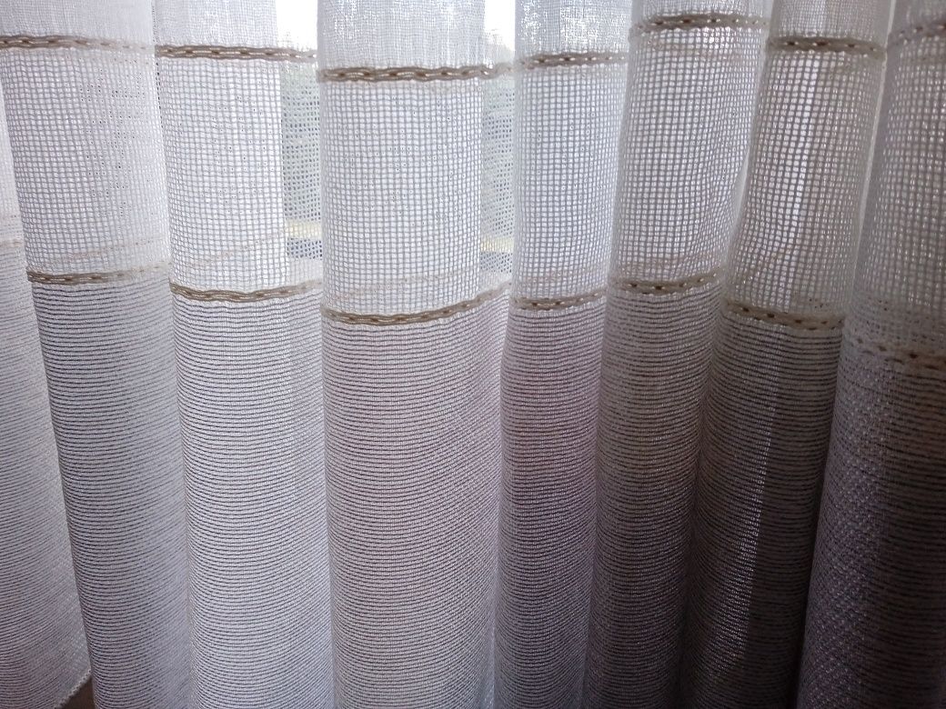 Komplet firan na przelotkach balkon+okno x 2