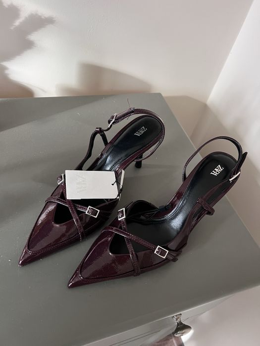 Туфлі Zara нові бургунді