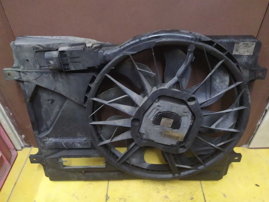 chłodnice, wentylator,  obudowy filtrów , Sharan 2004