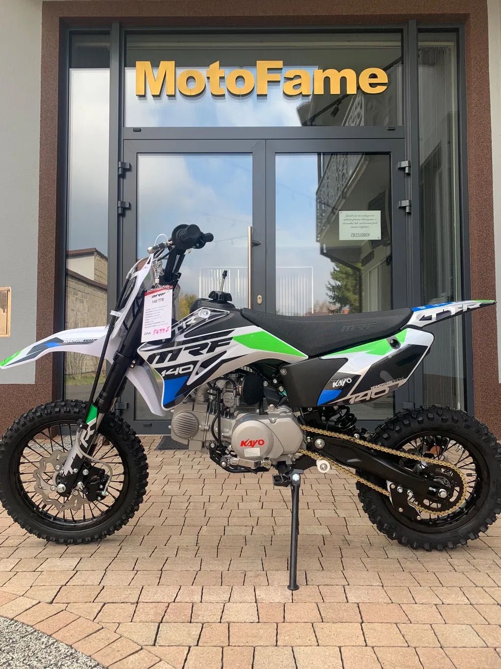 Cross Pitbike KAYO MRF 140 TTR NOWY DOWÓZ/RATY Faktura VAT Częstochowa