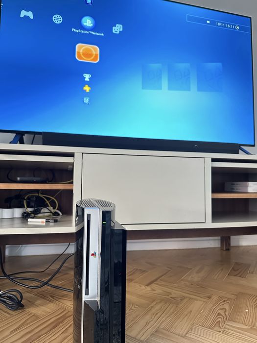 Pack PS3 + Jogos + Comando +Guitarra