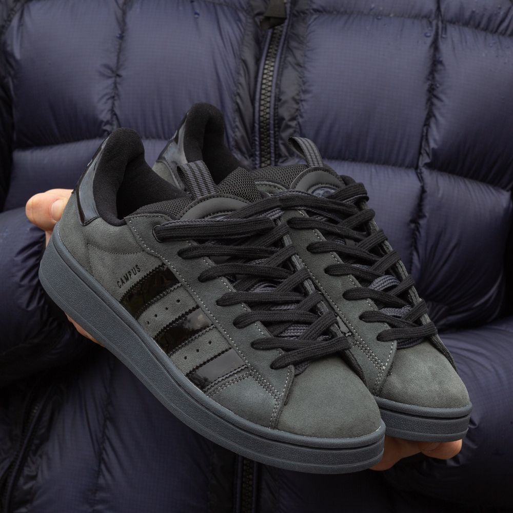 Кроссовки Adidas Campus Grey Black