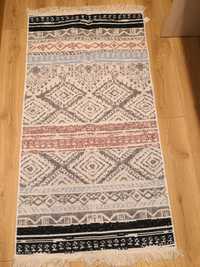 LOFT BOHO Dywan bawełniany szary 80 x 150, 100% bawełna, nowoczesny