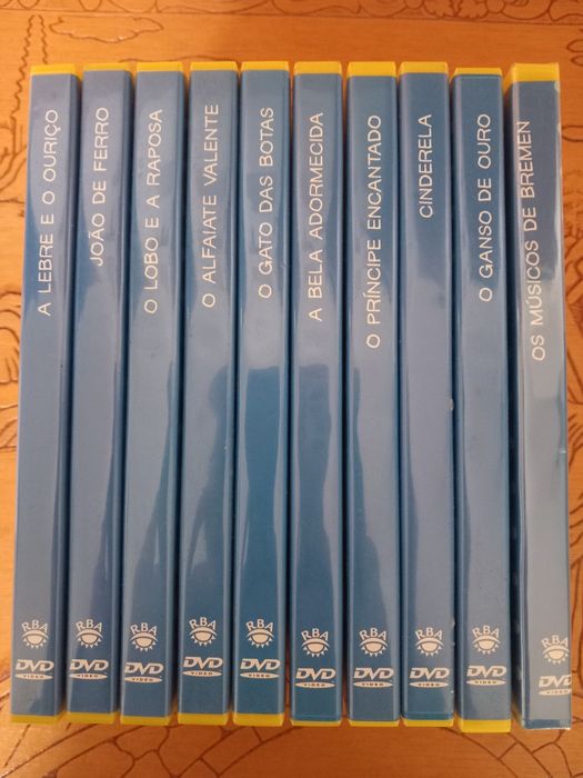 Dvds Infantis de desenhos animados