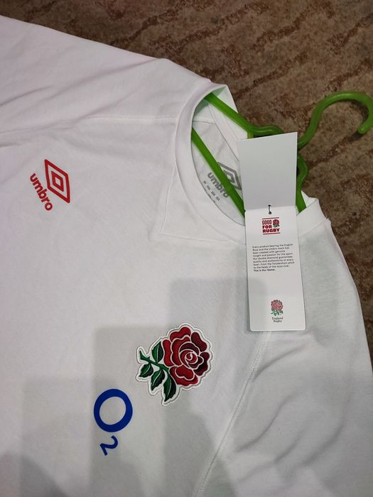 Футболка регбі umbro England regby o2 абсолютно нова з бірками