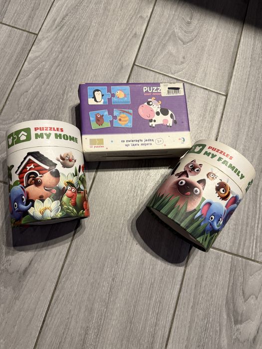 Пазли пазліка набір мій дім, моя родина, моя їжа