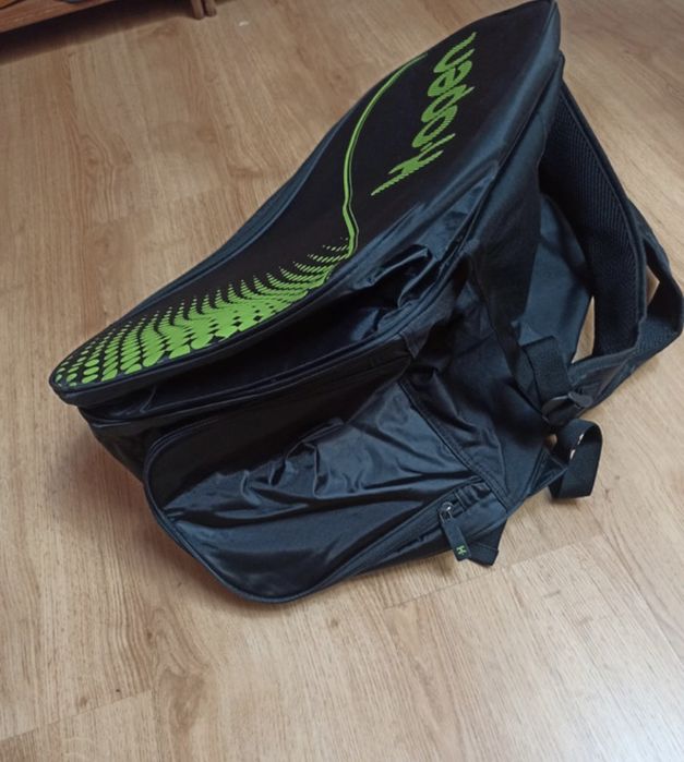 Bolsa padel k open 2 raquete isolada como bullpadel