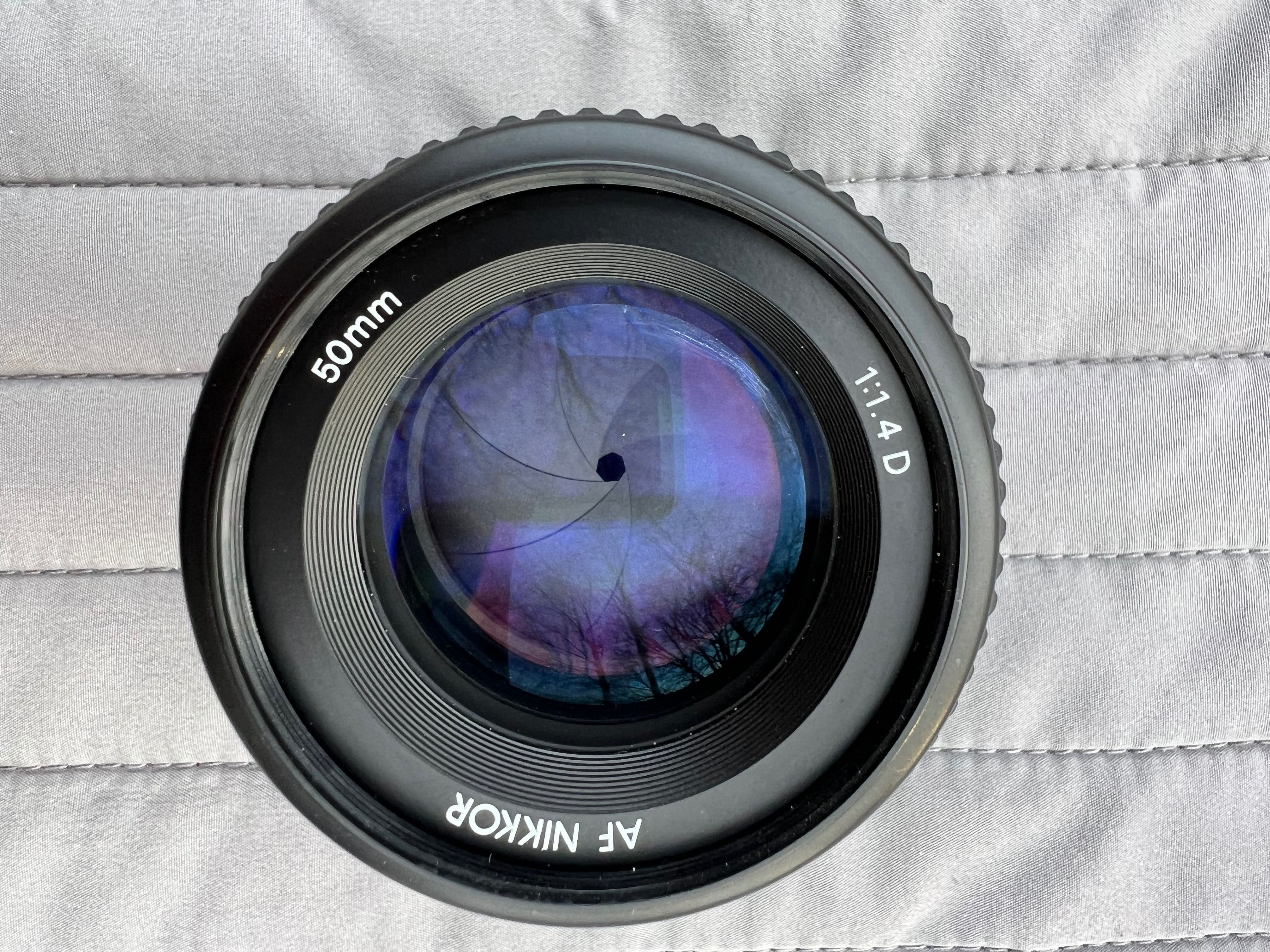 Obiektyw Nikon Lens AF NIKKOR 50mm f/1.4D jak NOWY!