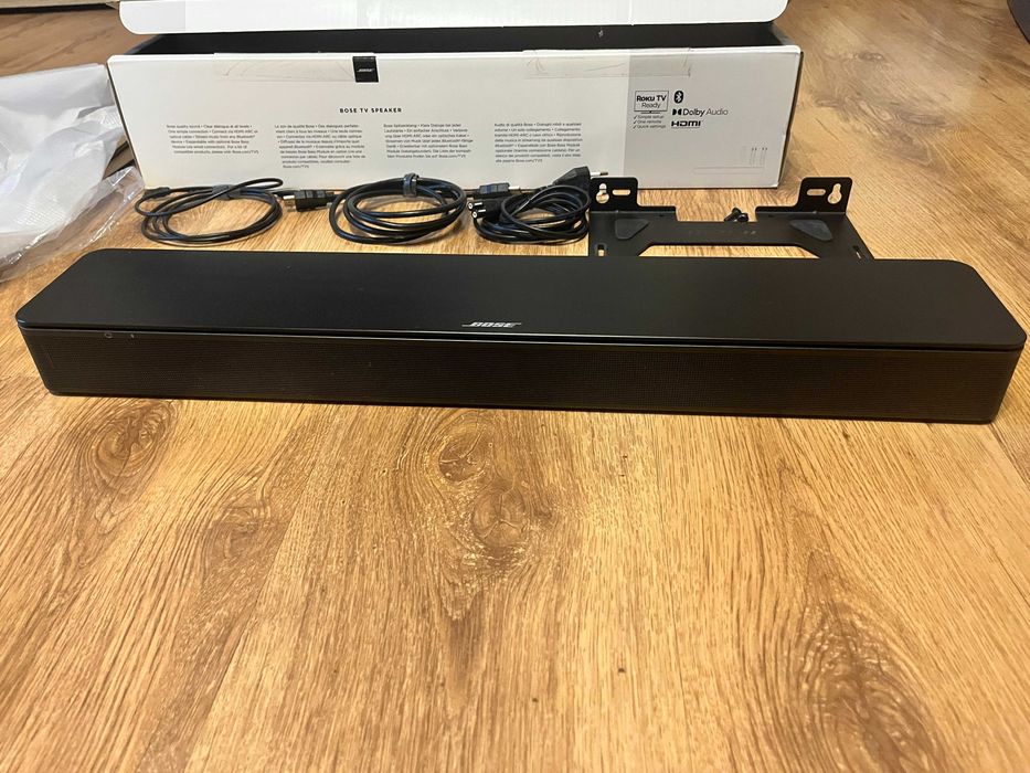Bose TV Speaker soundbar + uchwyt naścienny gratis