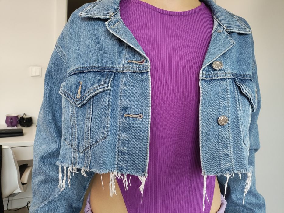 Kurtka jeansowa oversize