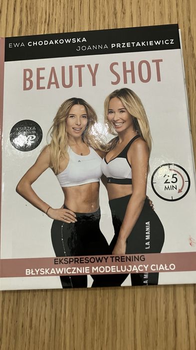 Beauty Shot Ewa Chodakowska i Joanna Przetakiewicz- ksiazka i trening